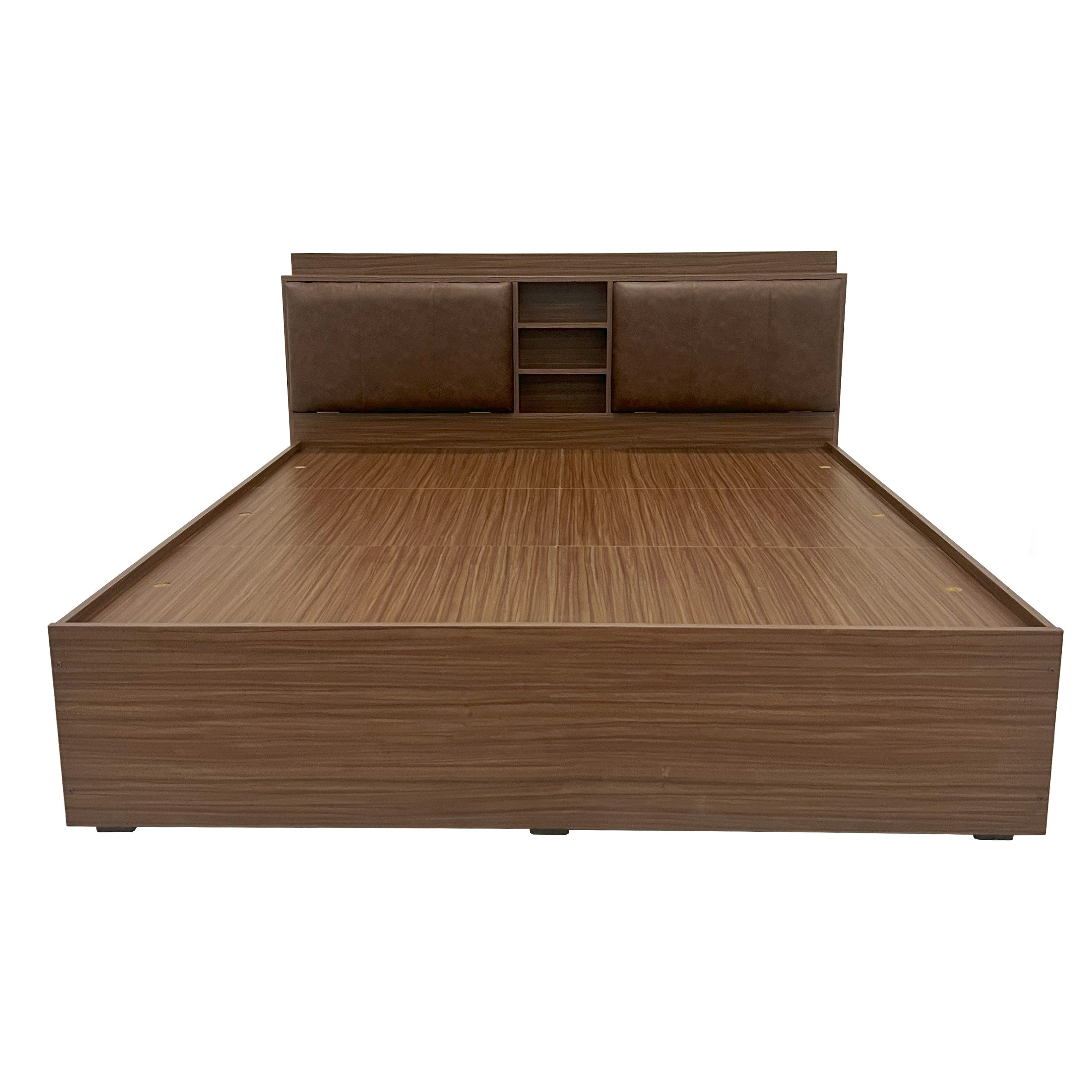 The Slumber Wood Bed - Walnut