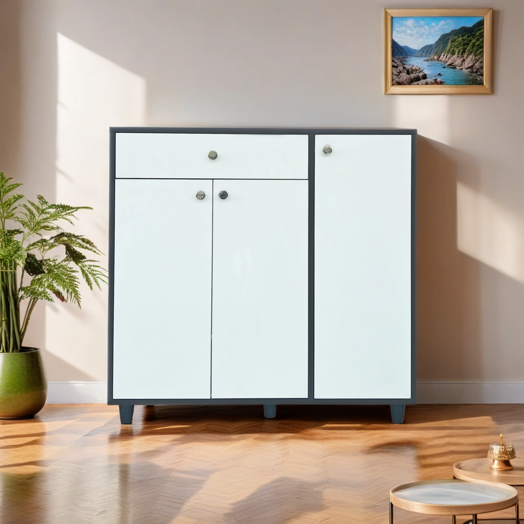 Sunshine Shoe Rack ( Wenge & White )