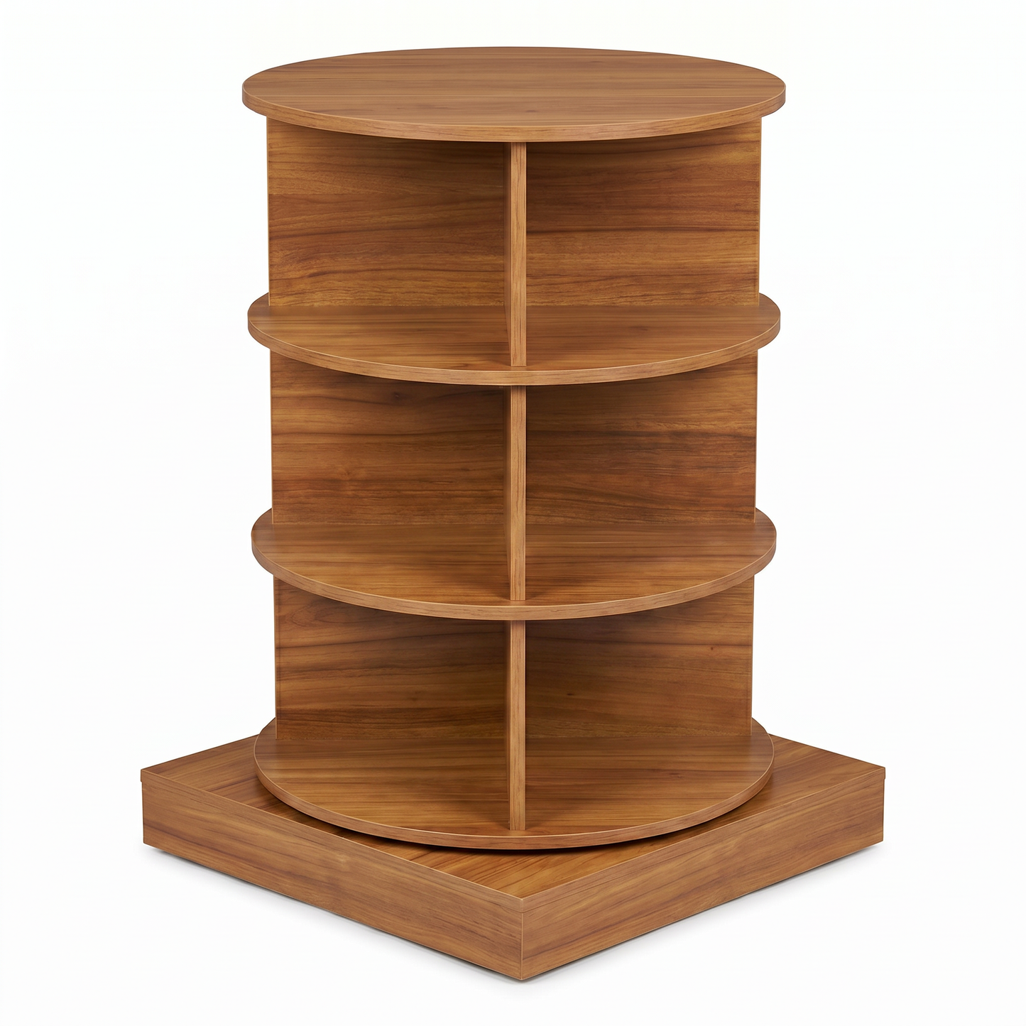 SpinPro™  360° 3 Tiers Rotating Shoe Rack with Wide Base - Exotic