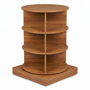 SpinPro™  360° 3 Tiers Rotating Shoe Rack with Wide Base - Exotic