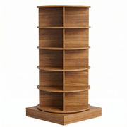 SpinPro™  360° 5 Tiers Rotating Shoe Rack with Wide Base - Exotic