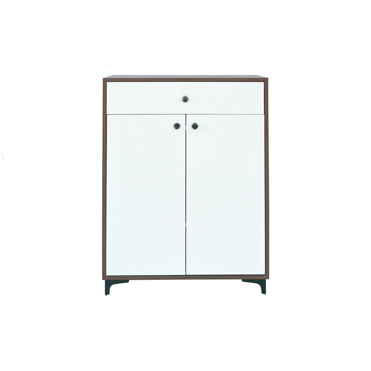 Monza Shoe Rack ( Brazilian Walnut & White)