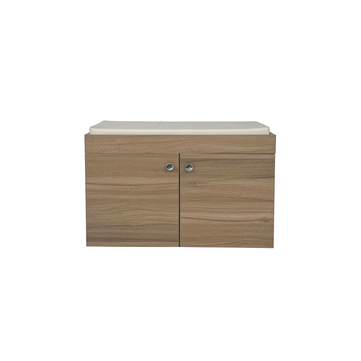 Step Seating 2 Door Shoe Rack ( Exotic Teak )