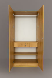 Oslo 2 Door Wardrobe ( Gold Oak )