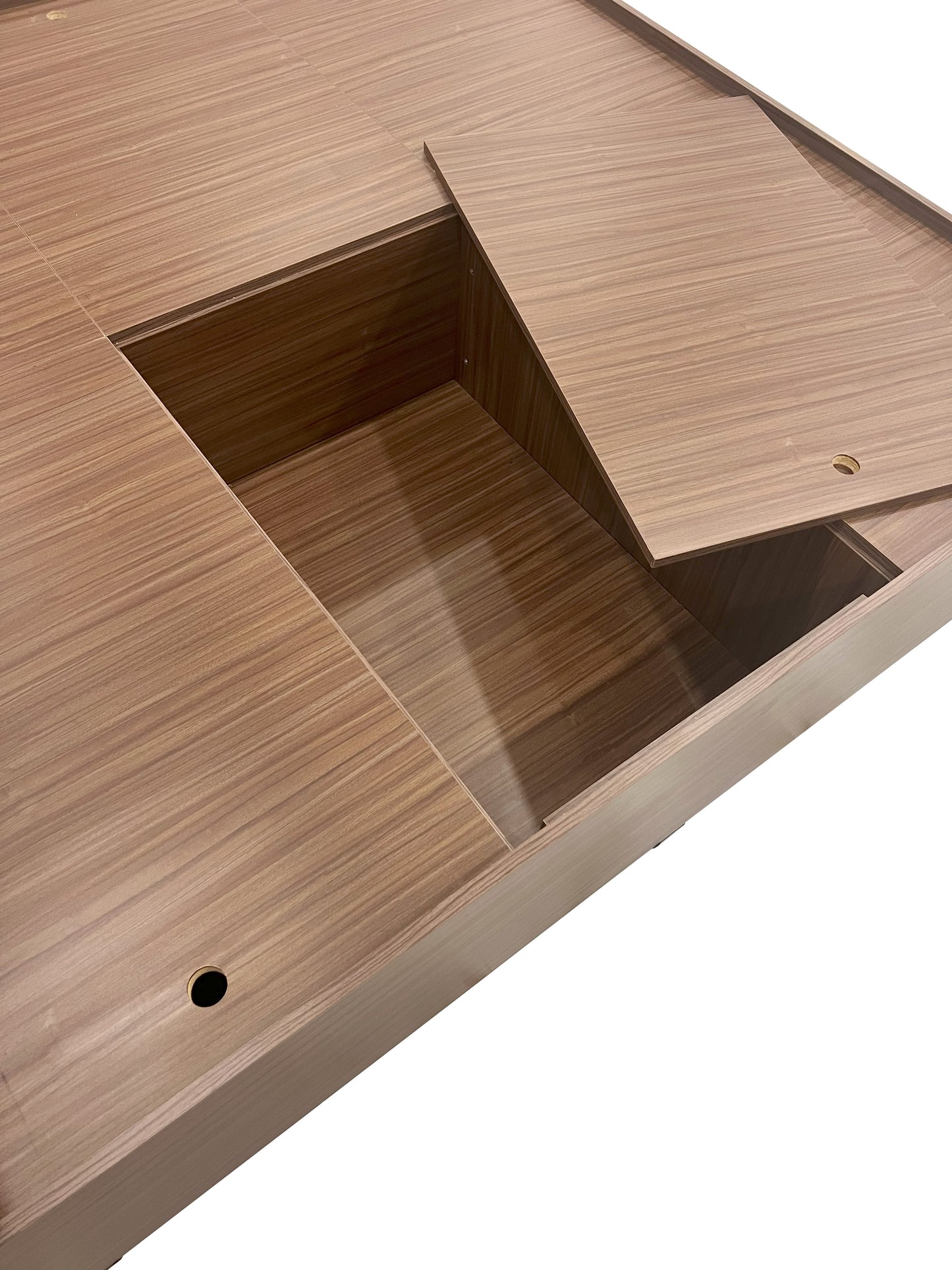 The Slumber Wood Bed - Walnut