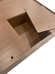 The Slumber Wood Bed - Walnut