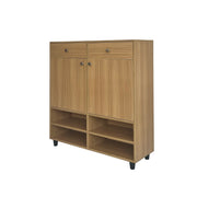 Teak Harmony Shoe Rack ( Elegant Teak )