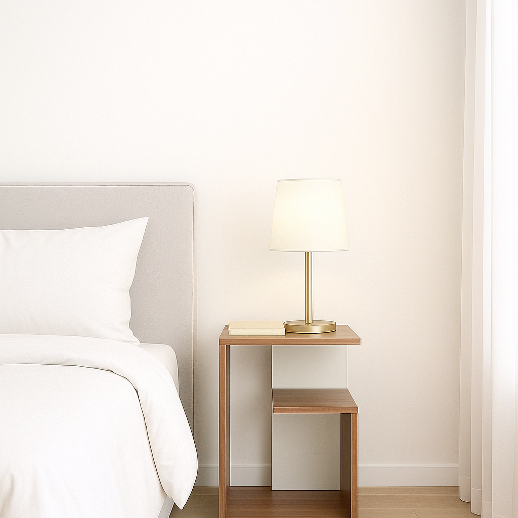 Lynora Side Table - Elegant Teak