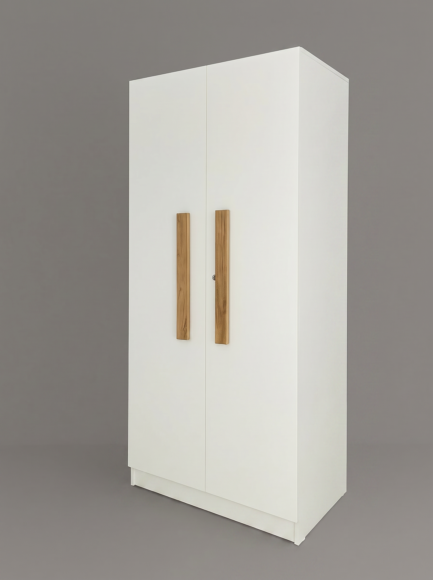 Oslo 2 Door Wardrobe (White )