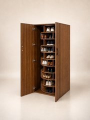 RevolveMax 10 Tiers Rotating Shoe Rack