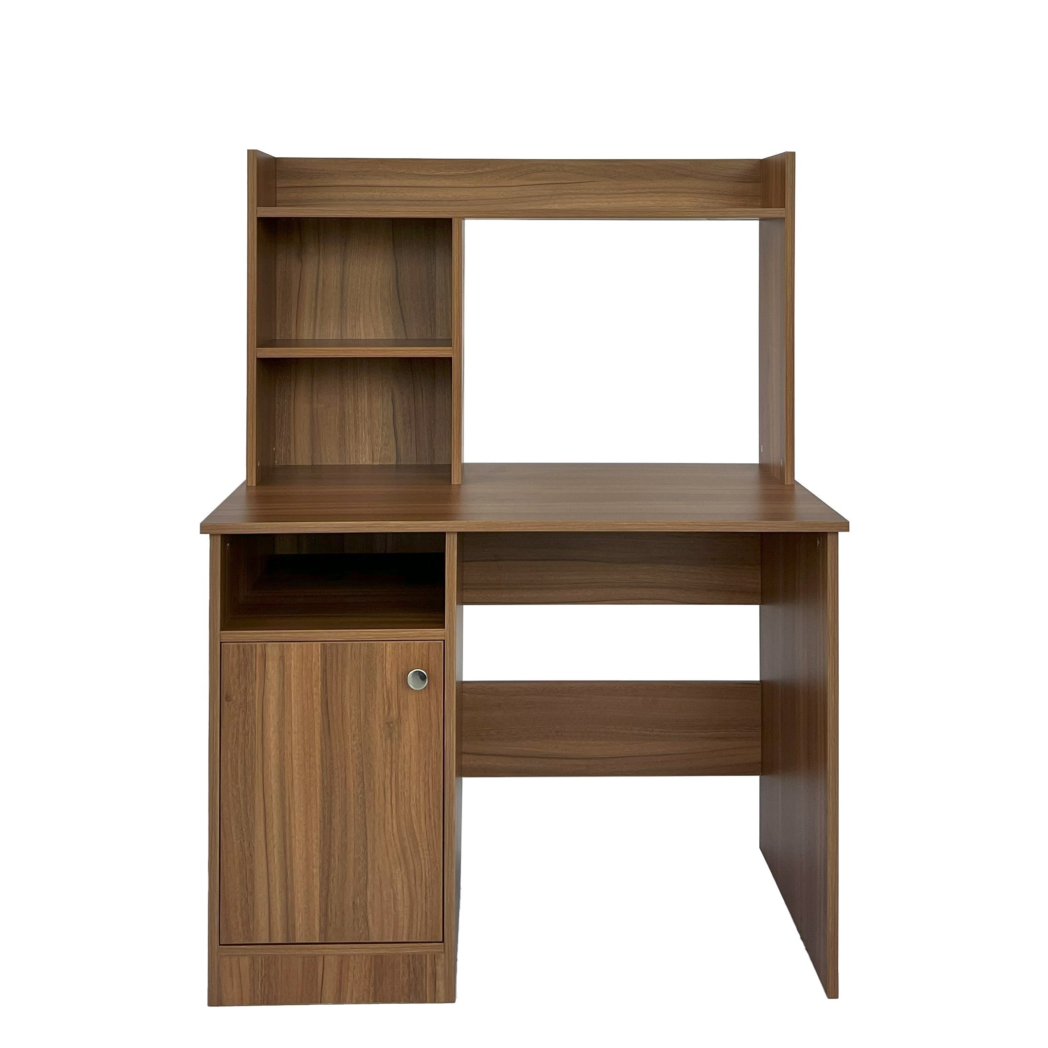 Focus Station Study Table - Exotic Teak