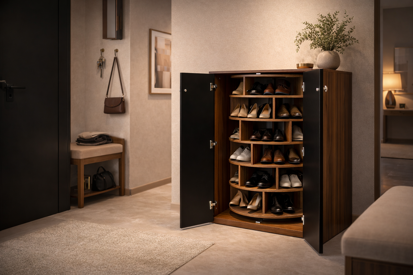RevolveMax Shoe Storage Cabinet