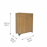 Monza Shoe Rack ( Elegant Teak )