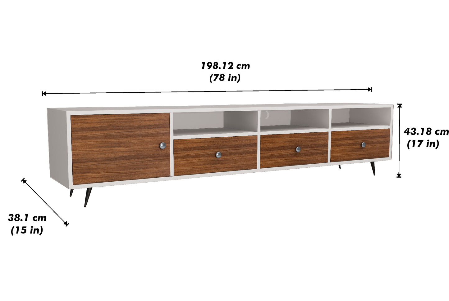 Urban Elegance Tv Console - White