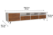 Urban Elegance Tv Console - White