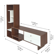 Urban Nest Tv Unit - White