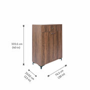 Monza Shoe Rack ( Brazilian Walnut )