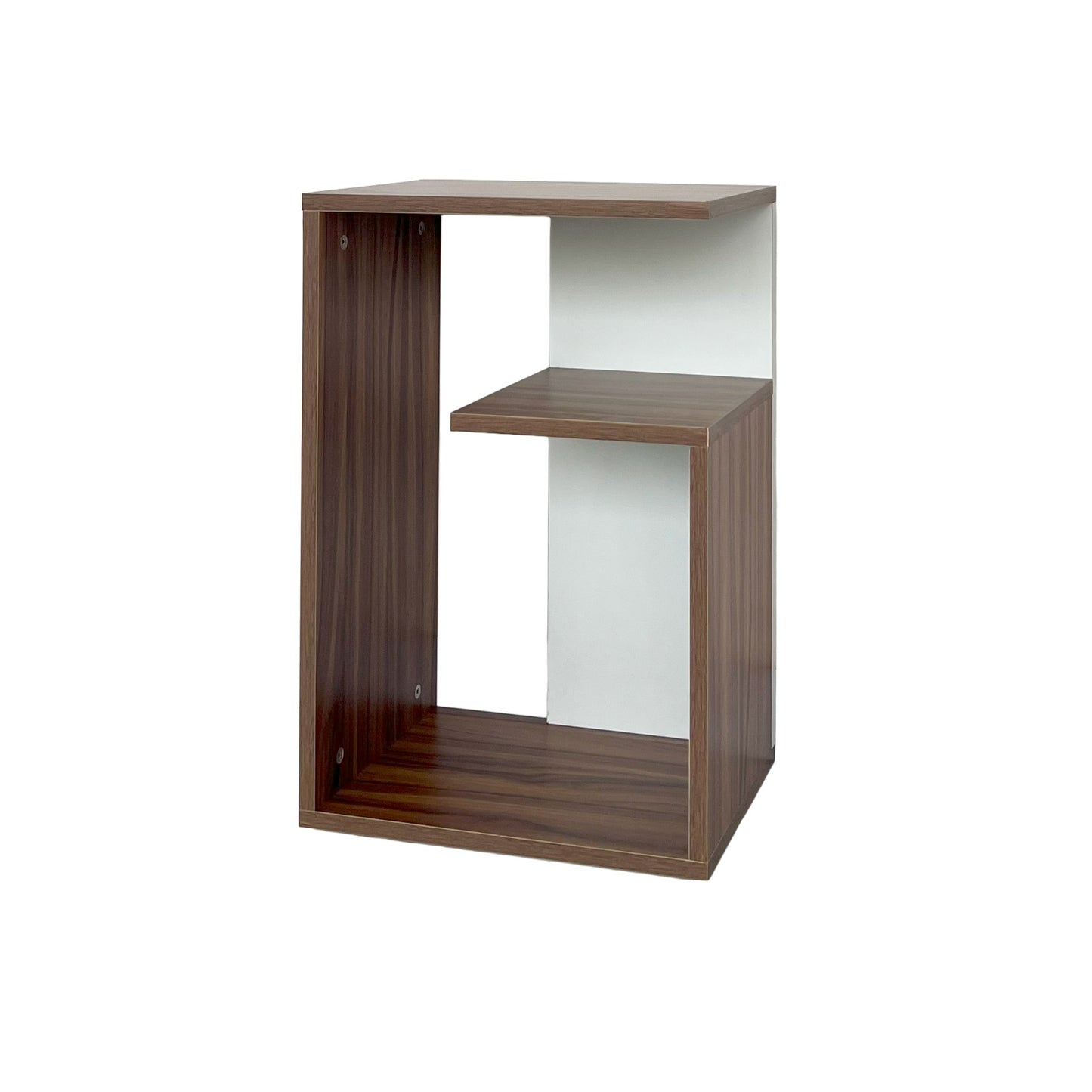 Lynora Side Table - Teak Walnut