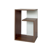 Lynora Side Table - Teak Walnut