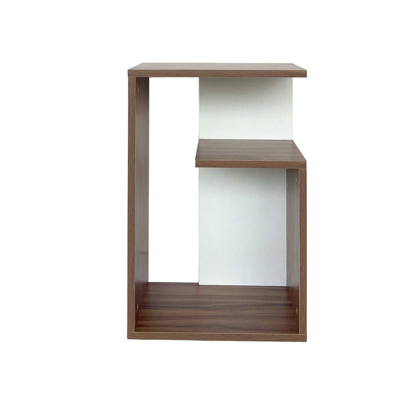 Lynora Side Table - Teak Walnut