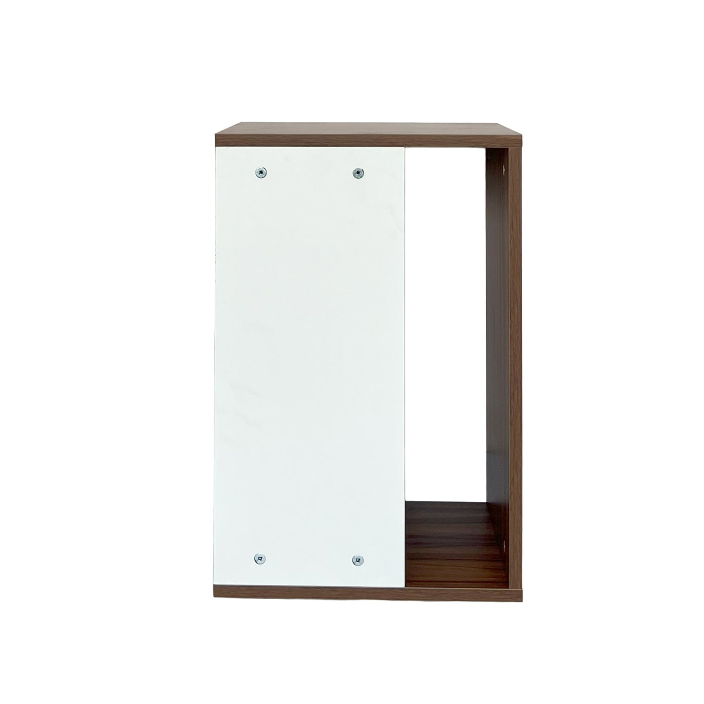 Lynora Side Table - Teak Walnut