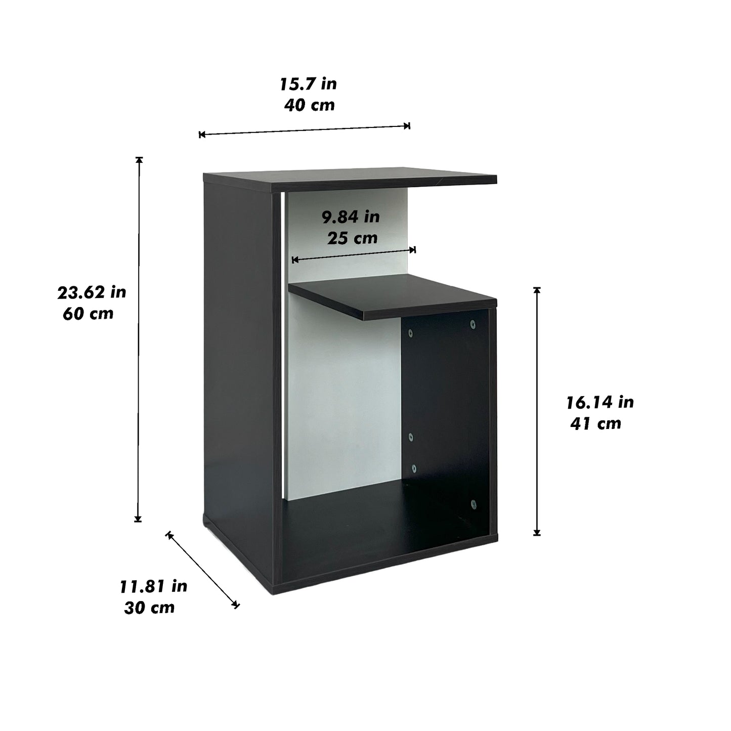 Lynora Side Table - Wenge