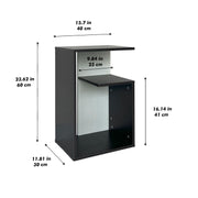 Lynora Side Table - Wenge