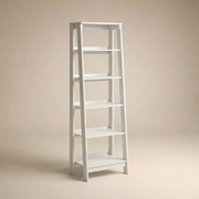 Harlow Ladder Bookcase - White