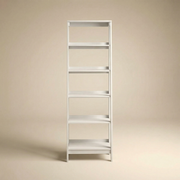 Harlow Ladder Bookcase - White