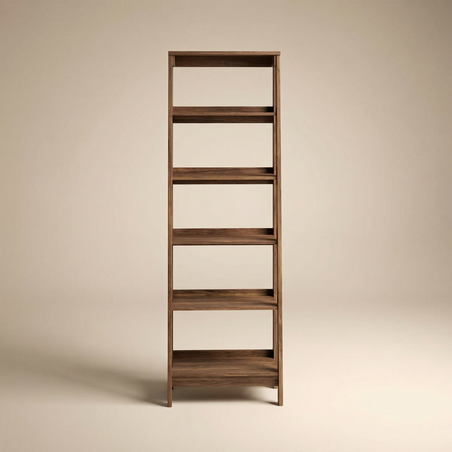 Harlow Ladder Bookcase - Walnut