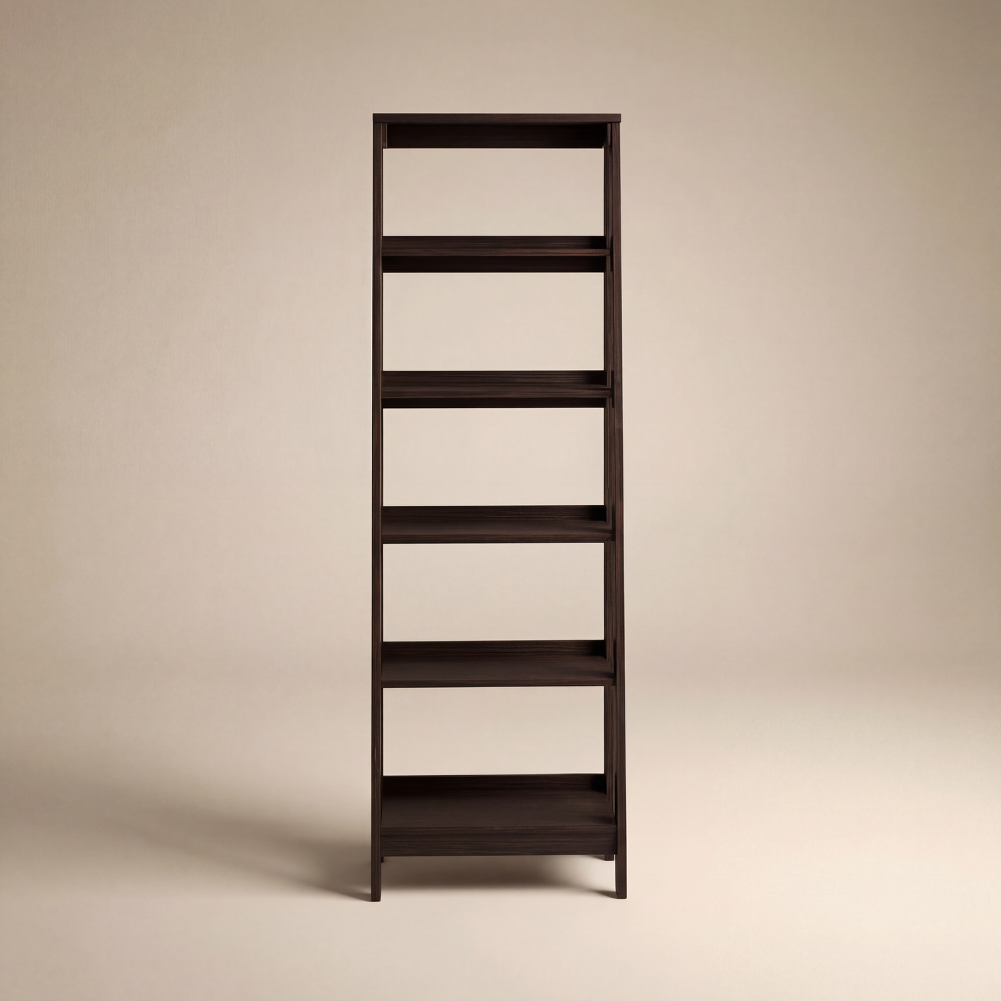 Harlow Ladder Bookcase - Wenge