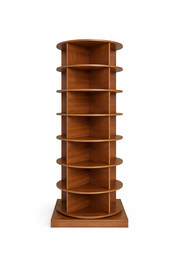 SpinPro™  360° 7 Tiers Rotating Shoe Rack with Wide Base - Exotic