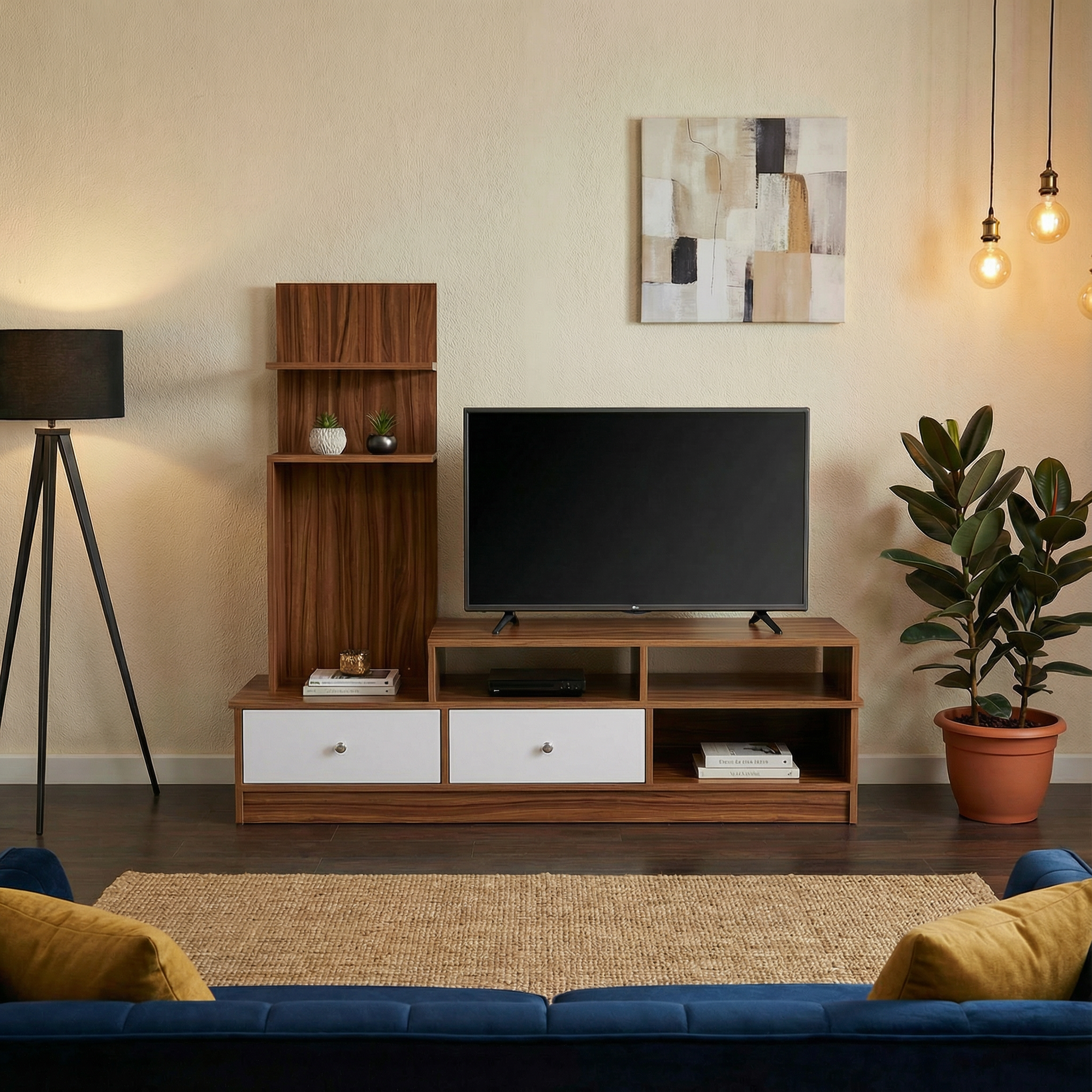 MediaMax Tv Unit - White